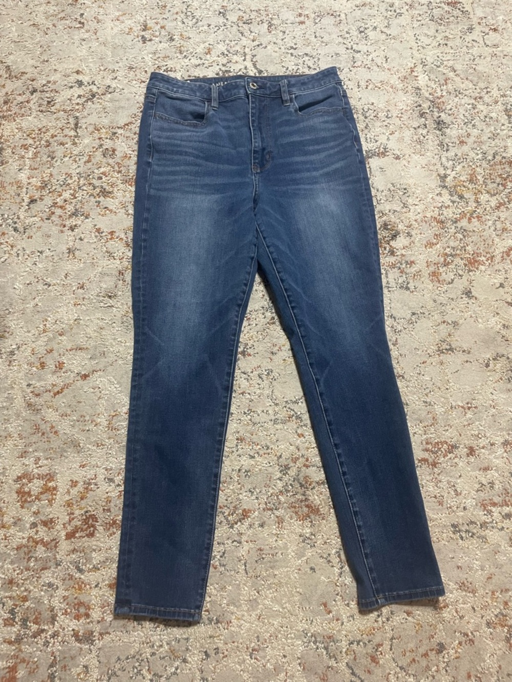 American eagle super high rise jeggings size 12